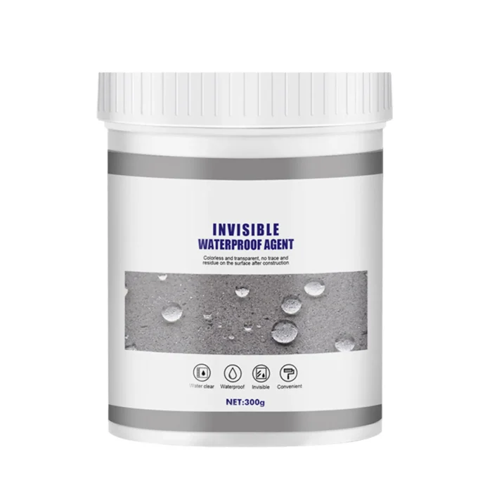 300G Invisible Waterproof Agent, Super Strong Invisible Waterproof Anti-Leakage Agent, Instant repair Waterproof Anti-Leakage Agent (With Brush)