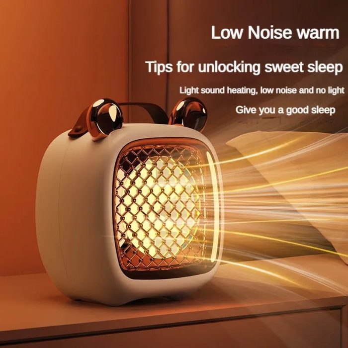 Cat Design Electric Room Heater, Portable Fan Heater for Home & Office